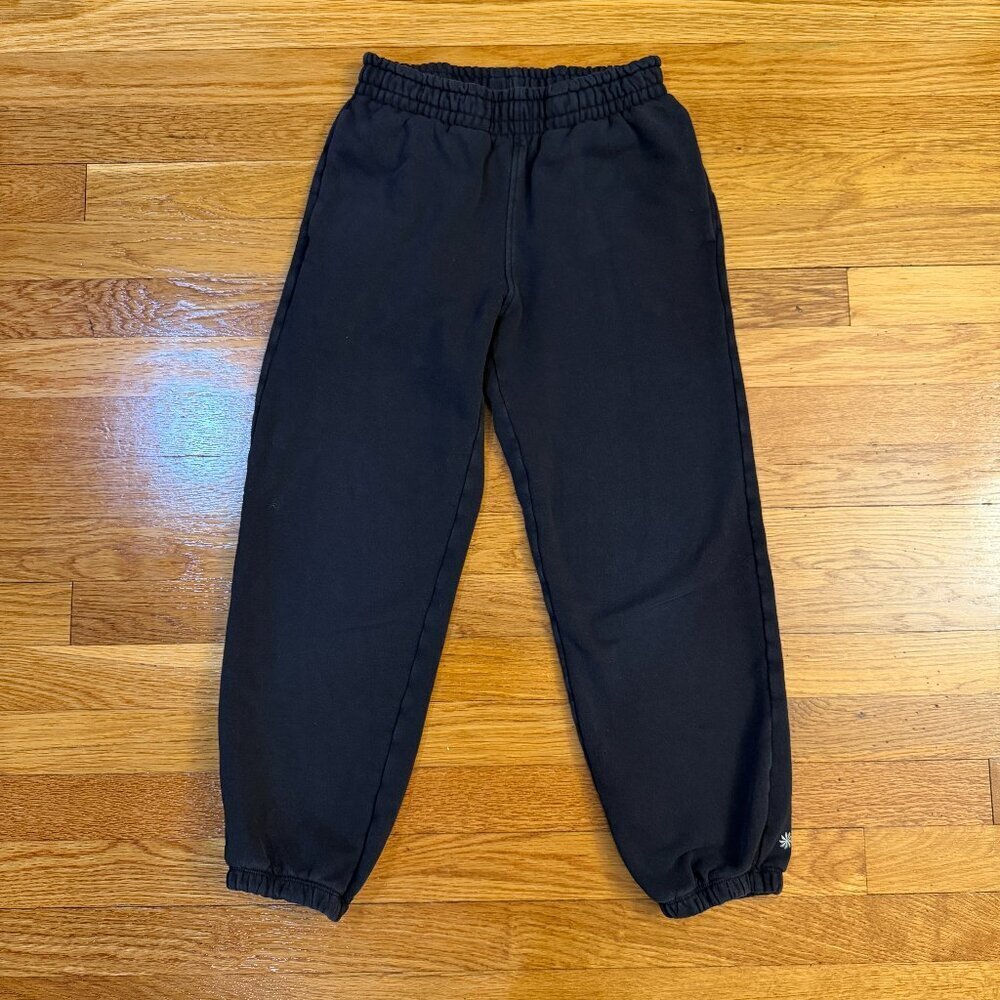 Athleta Girl Sweatpant Joggers in Black - Girls Size M/8-10
